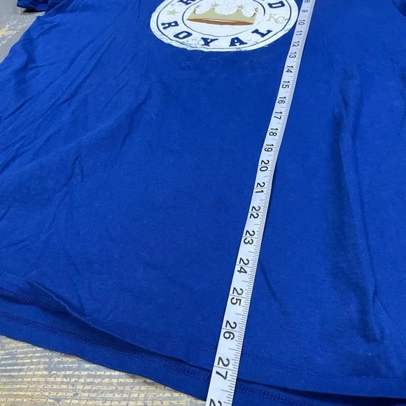 Nike Kansas City Royals MLB Shirt Blue 561416-4EW Large Raised Royal - Picture 6 of 9